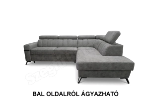 Sarokülő állása: Massimo L bal oldalról ágyazható