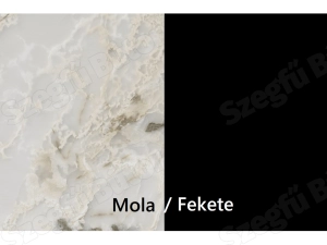 Választható szín: Mola márvány hatású/fekete