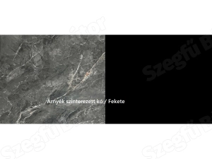 Választható szín: Árnyék szinterezett kő / fekete