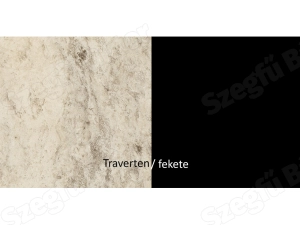 Választható szín: Traverten/fekete